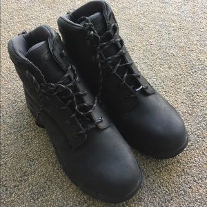HEAVY DUTY BLACK WORK BOOTS